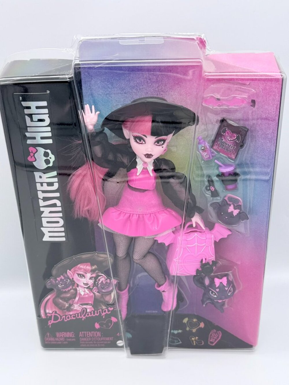 Monster High Draculaura G3 Doll Count Fabulous HRP64 NWT